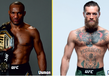 Usman, McGregor in war of words