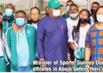 Nigerian athletes depart for US ahead of Olympics
