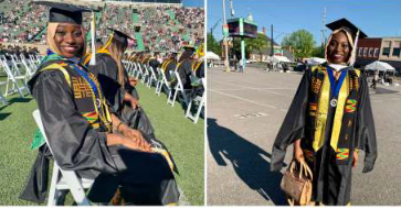 After breaking 42-year-old record at Nigerian University, lady graduates with perfect grade from US Varsity