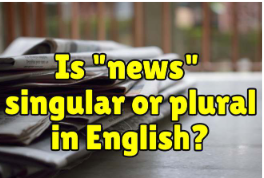 Three ways you can pluralise ‘news’