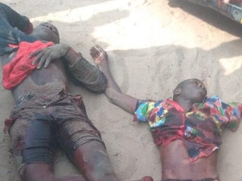 Four armed robbers lynched by angry traders in Onitsha