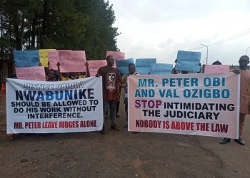 Anambra polls: Group protest impunity as PDP crisis deepens