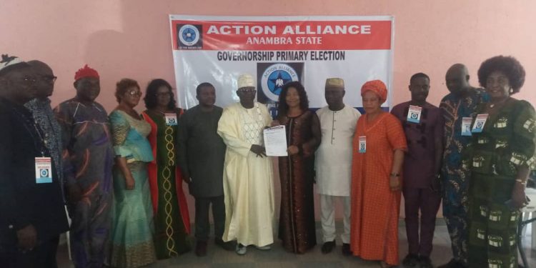 Anambra polls: AA party gets female Lawyer as gov’ship candidate