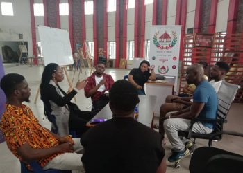 Renowned broadcaster uses art as advocacy tool for healthcare access