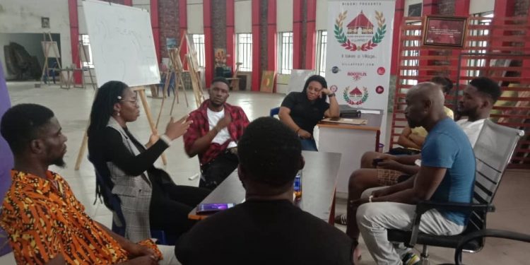 Renowned broadcaster uses art as advocacy tool for healthcare access