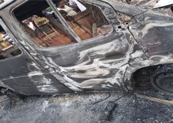 IPOP sit-at-home: Hoodlums set bus loaded with bread ablaze in Enugu