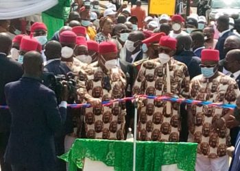 I saw enough to testify that Uzodimma is really working _President Buhari