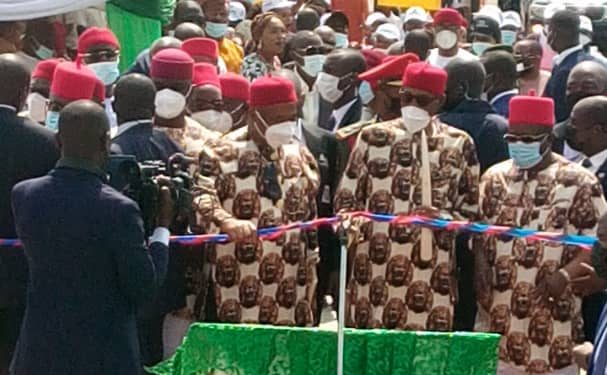 I saw enough to testify that Uzodimma is really working _President Buhari