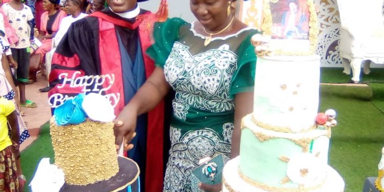 Oba Regent, others felicitate with Ven Udo-Ezika as he marks priesthood Silver Jubilee