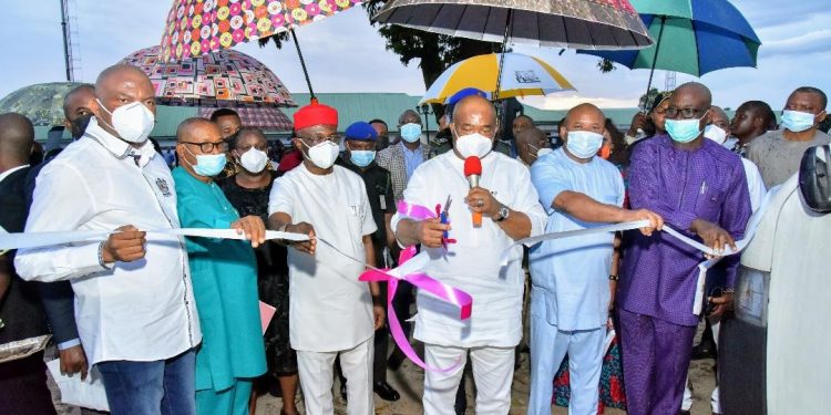 Uzodimma boosts MDAs’ job, donates buses to them