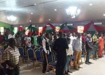 Awka town hall meeting: youths rally support for ZLP candidate, Okonkwo