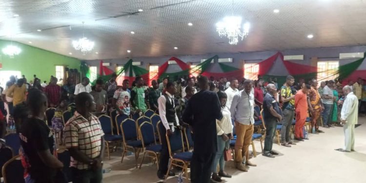 Awka town hall meeting: youths rally support for ZLP candidate, Okonkwo