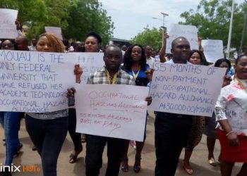 MOUAU students protest, as truck crushes another final-year student