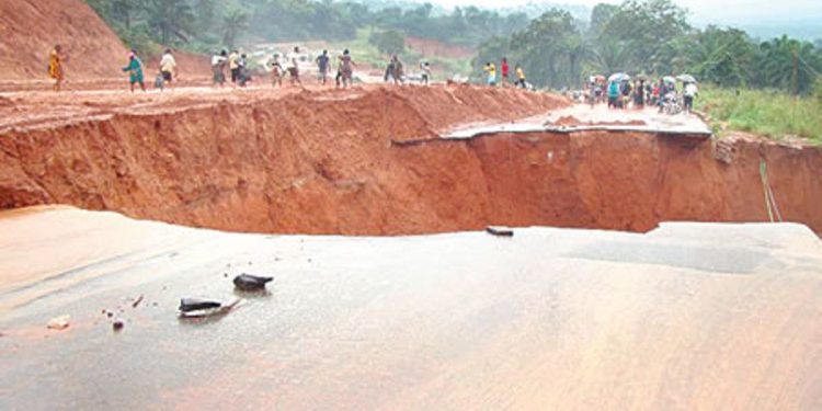 Erosion: Tragedy as erosion claims driver’s life in Anambra