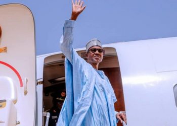 Buhari departs Paris for Intra-African Trade Fair in South Africa