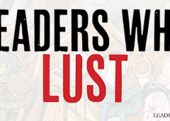 AFFLICTIONS OF GREED IN THE ALTER OF LEADERSHIP