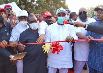 Jubilation in Akpugo community as Enugu Governor Inaugurates multi-million naira road project