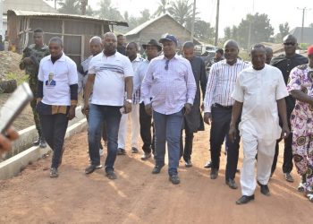 Senator Nnachi inspects ongoing projects across Ebonyi South