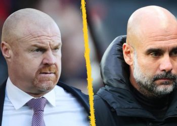 Manchester City manager Pep Guardiola and Burnley boss Sean Dyche test positive for Covid