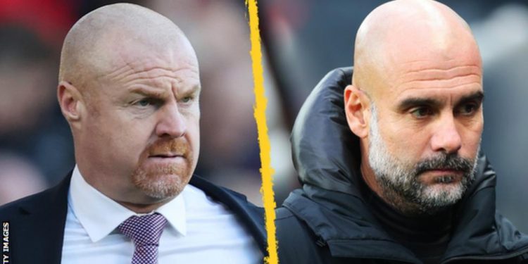 Manchester City manager Pep Guardiola and Burnley boss Sean Dyche test positive for Covid
