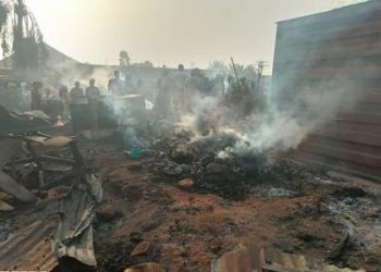 Fire razes mortuary, burns corpses to charcoal