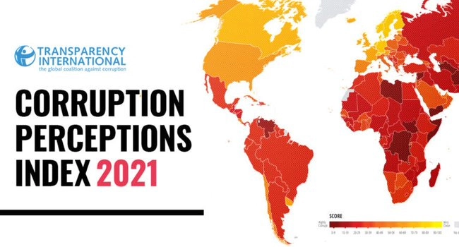 Nigeria drops in corruption ranking
