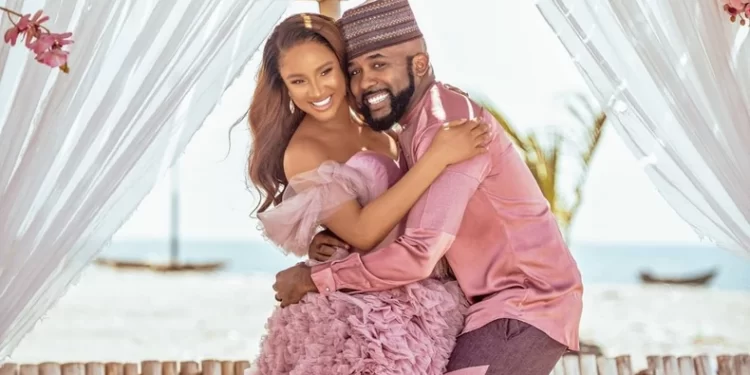 Banky W and Adesua Etomi celebrate their son as he turns 1