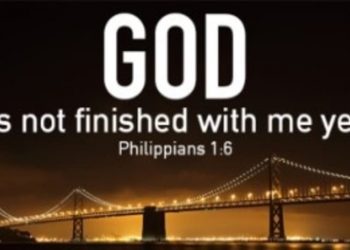 Family circle: God has not finished with us