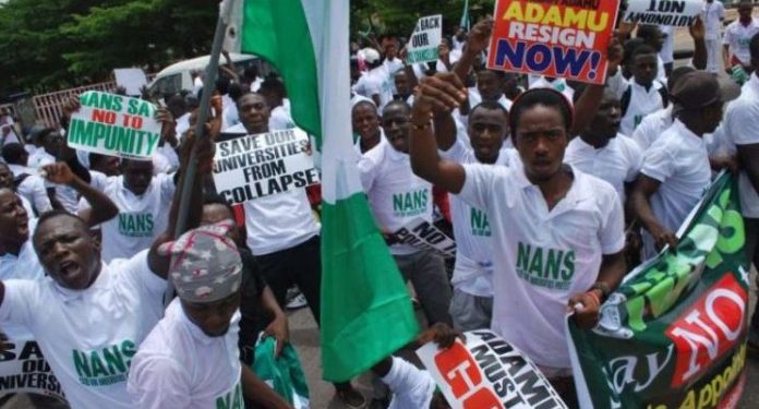 Rivers NANS to protest against ASUU strike