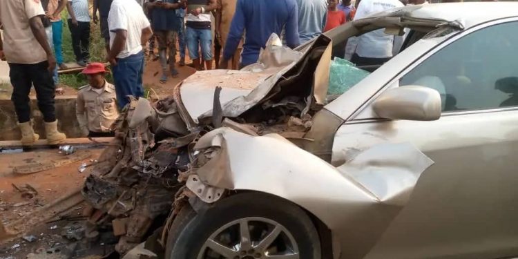Tragedy as vehicle kills pedestrian in Anambra