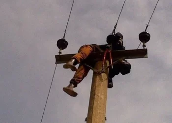 Man electrocuted trying to steal cable.