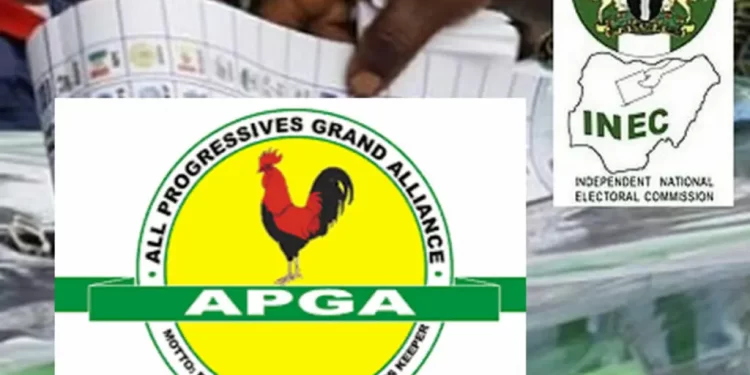 Anambra NRM candidate decamps, joins APGA with party faithful