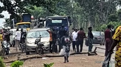 Tout aiding soldiers to extort residents crushed by truck in Aba
