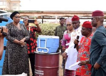 Abia Govt distributes produce storage to farmers