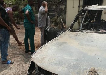 Ex-female Reps member in shock, as hoodlums burn house, cars