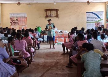 Nutrition: CBC project Partner takes campaign for Biofortified, Vitamin A crops to school