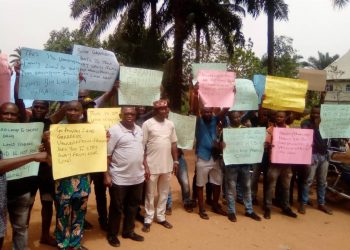 Obosi family land owners protest against land grabbers
