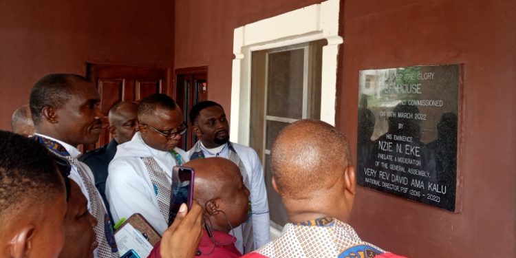 Prelate, Presbyterian Church commissions PSF House
