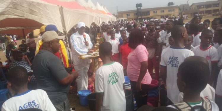 AGBS Nekede charges students on excellence, holds interhouse sports