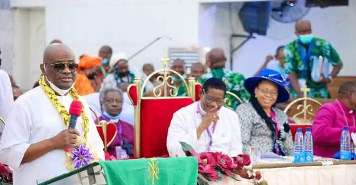 Your achievements are commendable – Wike to Anglican Church