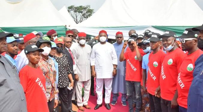 President Buhari commissions Acharaubo Farm in Imo