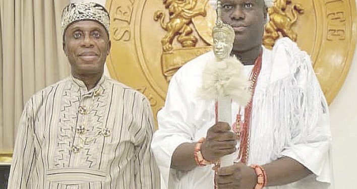 Ooni of Ife hails Amaechi leadership qualities.
