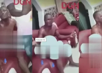 Pastor caught red-handed sleeping with a married woman (video)