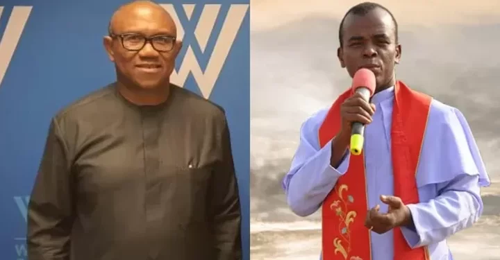 2023: ‘Peter Obi Will Not Be Nigeria’s Next President’ – Fr Mbaka