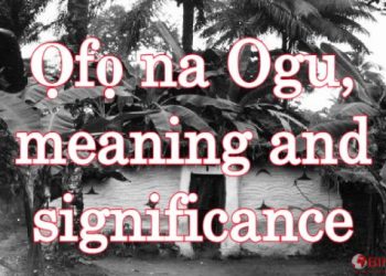 The significance of Ofo na Ogu in Igbo culture