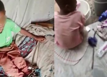 Imo Police arrests stepmother of chained, padlocked child in viral video