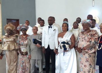 Imo lawmaker, Obiefule charges young couples on mutual love, peace, as daughter weds heartthrob