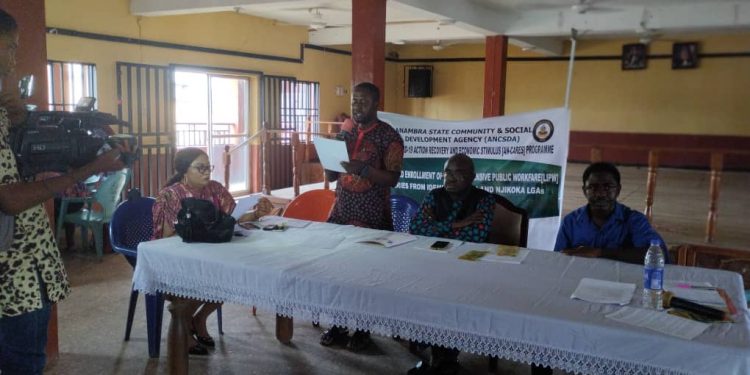 ANCSDA flags off enrollment of Labour Intensive Public Workfare in 21 LGA