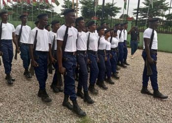 Passing Out Parade: Anambra NSCDC task officers on good conduct