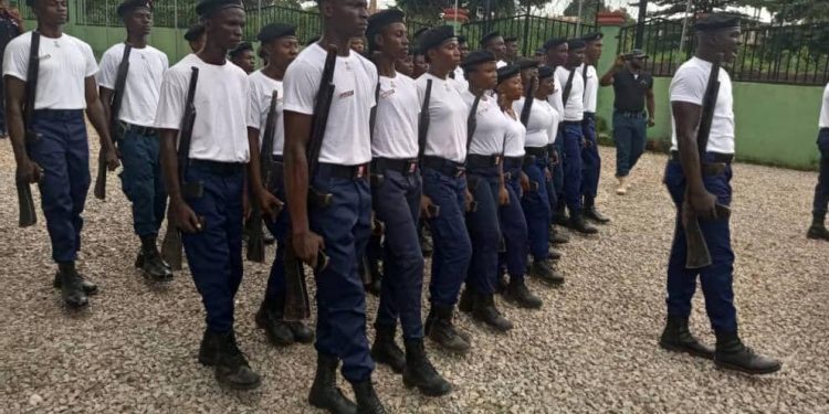 Passing Out Parade: Anambra NSCDC task officers on good conduct